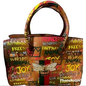 Cute colorful tote bag!